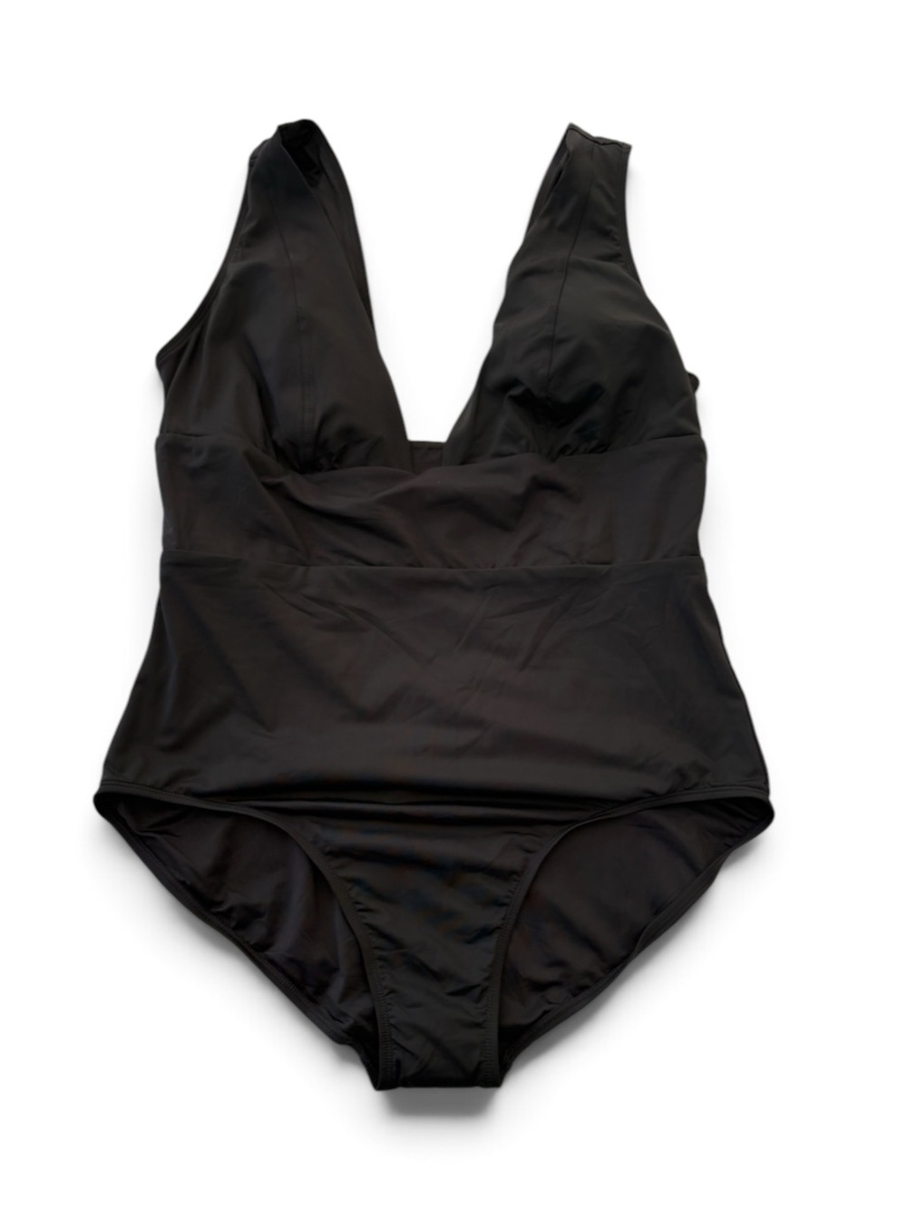 Andie xxxlt 3x long torso slimming Classic Black One-Piece Swimsuit bathing suit